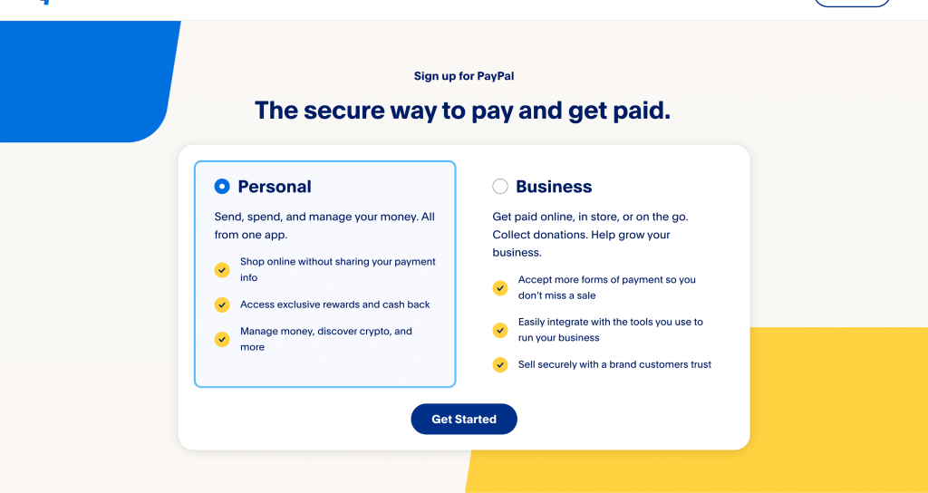 Personal or Business