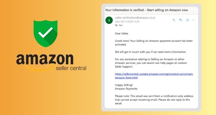 Get a Verified Amazon Seller Account